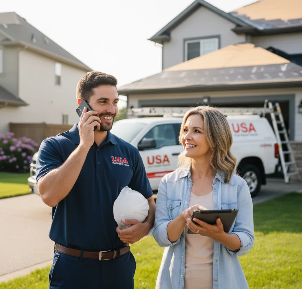 USA Roof Repair Experts customer support in Fordyce